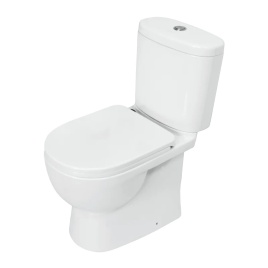 Унитаз-компакт Sanita Luxe Art 370х635х770 напольный, в комплекте с быстросъемным сиденьем микролифт