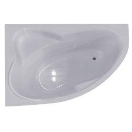 Ванна акриловая VENTO ITALY NIKA LA 1700х1150х502 угловая, ассиметричная, левая, без каркаса и панел