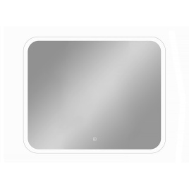 Зеркало AQUA NERO Самба 800х30х700 с подогревом, LED-подсветка, бесконтактный сенсорный выключатель с функцией диммера