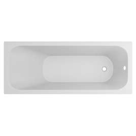 Ванна акриловая VENTO ITALY MITRA 1500х700х448 прямоугольная, без каркаса и панели, белый
