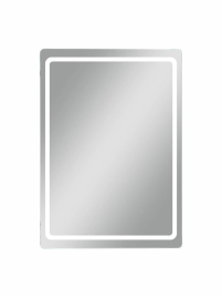 AQUA NERO Зеркало-шкаф Фламенко 60х70, механический выключатель (универсальное)