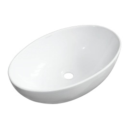 Раковина накладная SANITA LUXE Ringo 53 санфарфор, белый