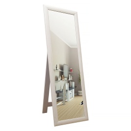 Зеркало AQUA NERO Канкан 450х30х1500 напольное, дуб