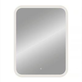 Зеркало AQUA NERO Самба 700х30х900 LED-подсветка, сенсорный выключатель с функцией диммера