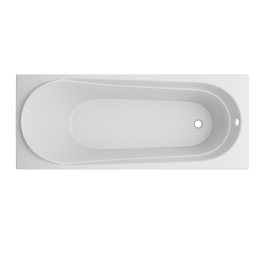 Ванна акриловая VENTO ITALY AQUA LA 1500х750х481 прямоугольная, без каркаса и панели, белый