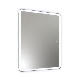 Зеркало-шкаф AQUA NERO Фламенко flip 60 600х800 универсальная ориентация, LED-подсветка, сенсорный в