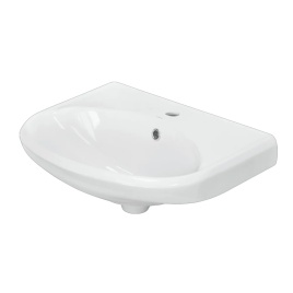 Раковина подвесная SANITA Самарский 87 санфарфор, белый