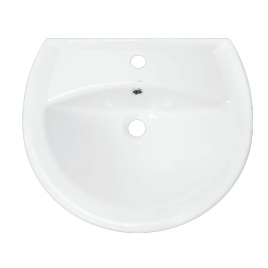 Раковина подвесная SANITA Аттика 55 санфарфор, белый