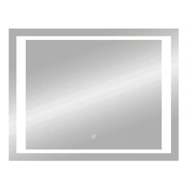 Зеркало AQUA NERO Фанданго 800х600 LED-подсветка, сенсорный выключатель с функцией диммера