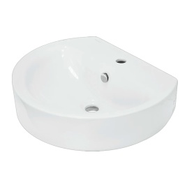 Раковина подвесная SANITA LUXE "Best" 55 санфарфор, белый