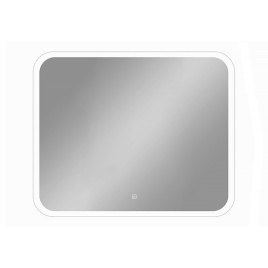 Зеркало AQUA NERO Самба 800х30х700 LED-подсветка, сенсорный выключатель с функцией диммера