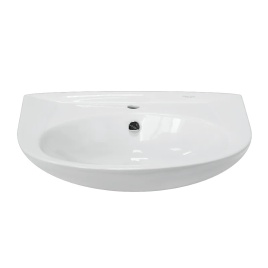 Раковина подвесная SANITA LUXE "Classic" 55 санфарфор, белый