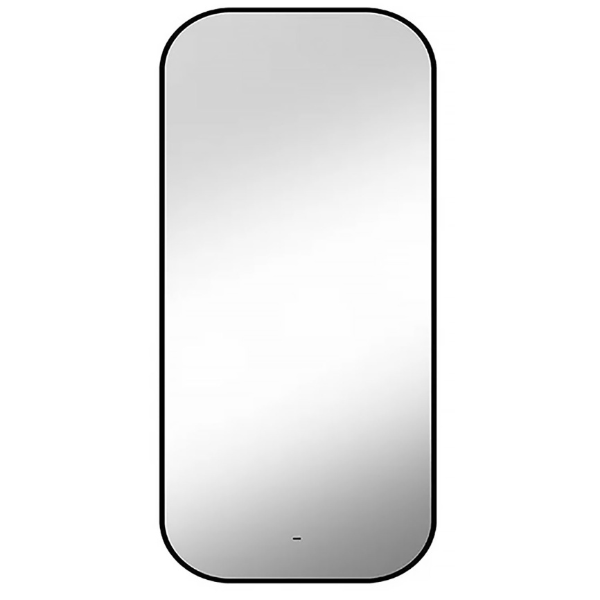 Зеркало AQUA NERO Гранж 600х30х1000 LED-подсветка, бесконтактный сенсорный выключатель с функцией ди фото 3