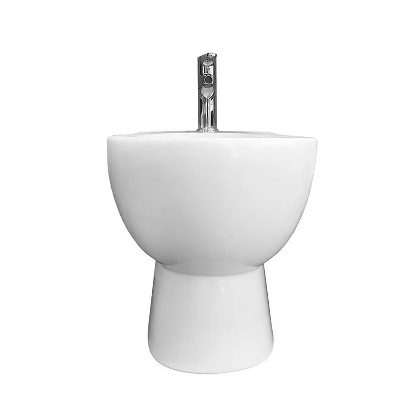 Биде напольное SANITA LUXE Арт/Бест/Фест, санфаянс, белый фото 2