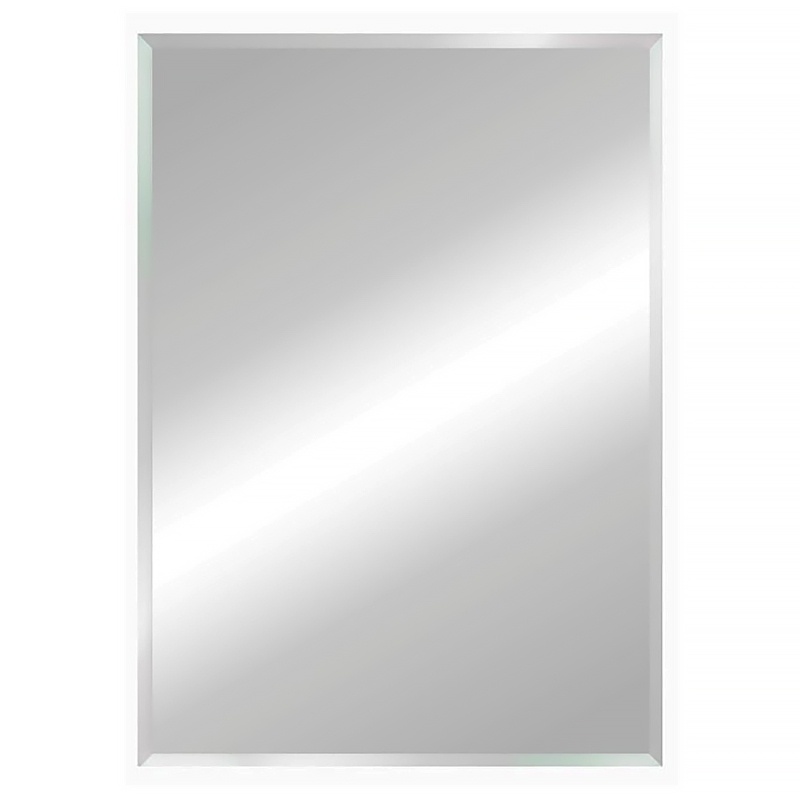 Зеркало AQUA NERO 600х800 прямоугольное, с фацетом, подвесное фото 1