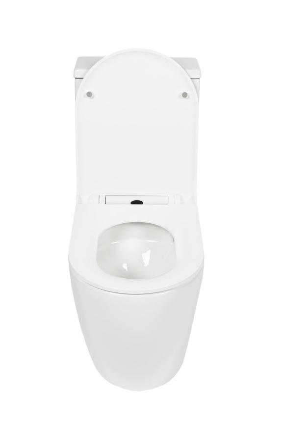 AN-020D Унитаз-моноблок (круглый), Торнадо,690*360*820 мм с сиденьем дюропласт, белый фото 11