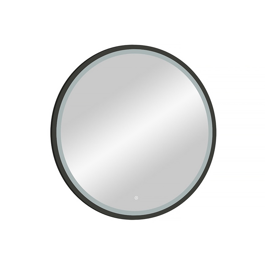 Зеркало AQUA NERO Ламбада-лофт D800 круглое, LED-подсветка, сенсорный выключатель с функцией диммера фото 4