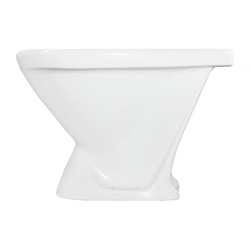 Биде напольное SANITA Самарское, санфаянс, белый фото 2