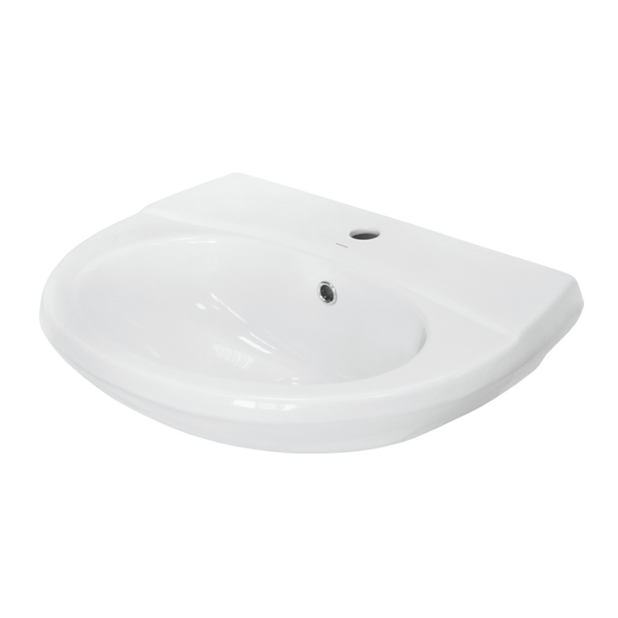 Раковина подвесная SANITA Виктория 60 санфарфор, белый фото 1