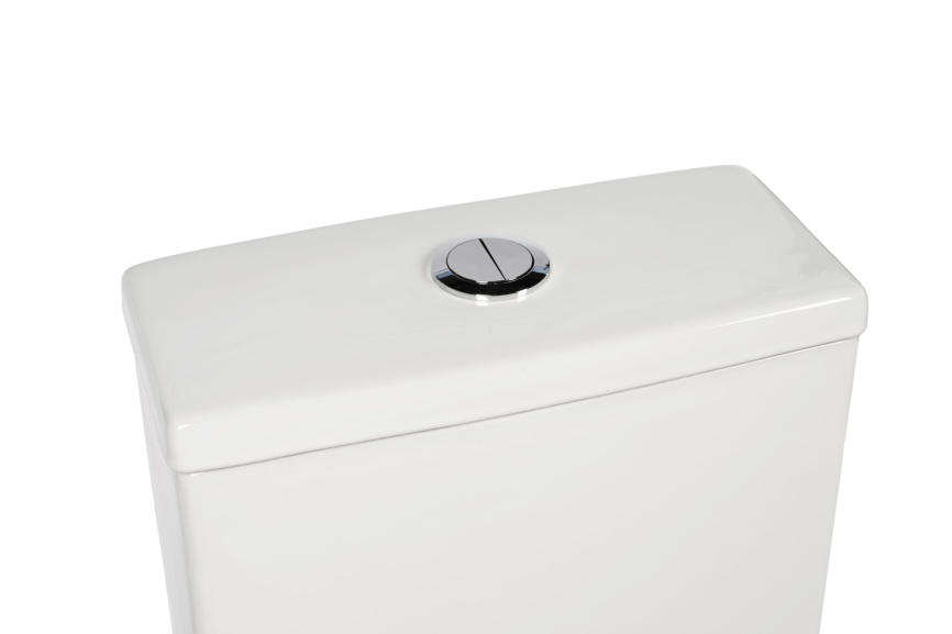 AN-021D Унитаз-моноблок (квадрат), Торнадо,690*380*800 мм с сиденьем дюропласт, белый фото 8