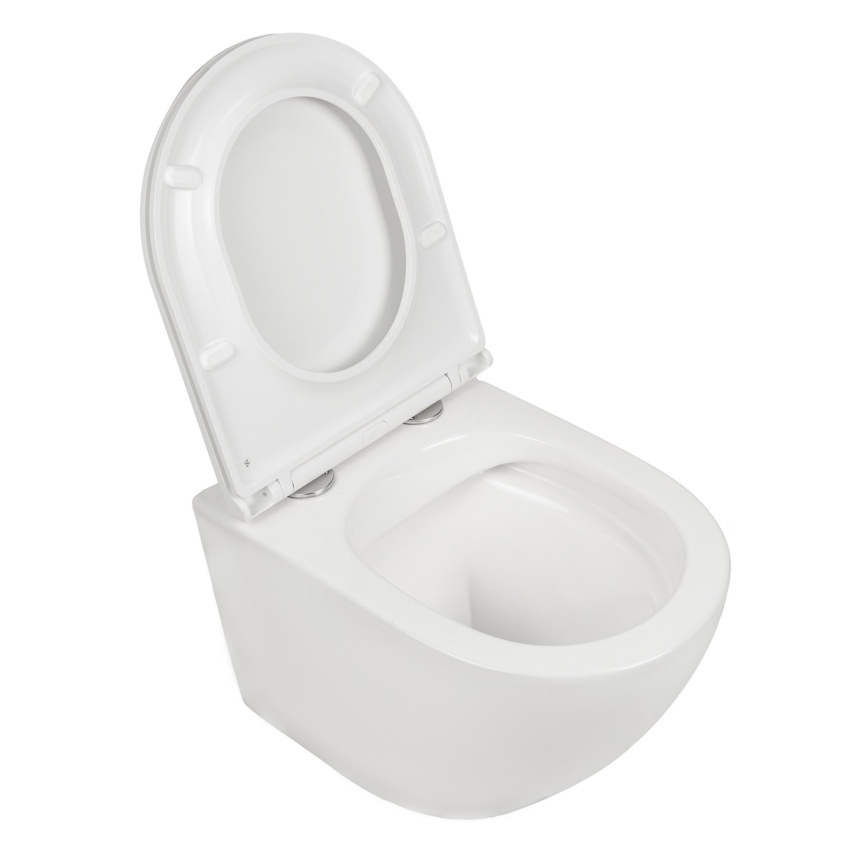 Сет AQUA NERO инсталляция+унитаз SKY безободковый, с быстросъемным сиденьем микролифт, без клавиши фото 5