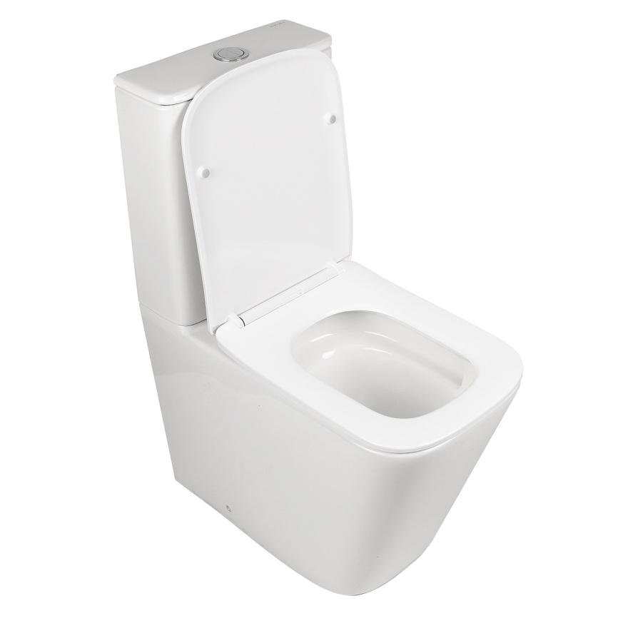 Унитаз-компакт AQUA NERO ETTA 365х610х835 безободковый, слив скрытый "Торнадо", с быстросъемным сиде фото 7