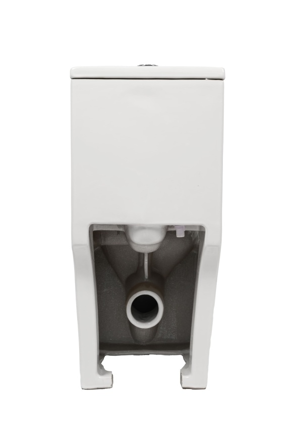 AN-021D Унитаз-моноблок (квадрат), Торнадо,690*380*800 мм с сиденьем дюропласт, белый фото 3