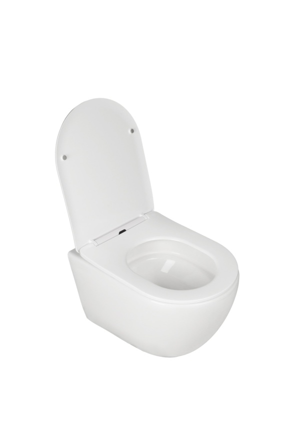 Унитаз подвесной AQUA NERO NAVI 360х520х360 безободковый, слив "Торнадо", с быстросъемным сиденьем м фото 13