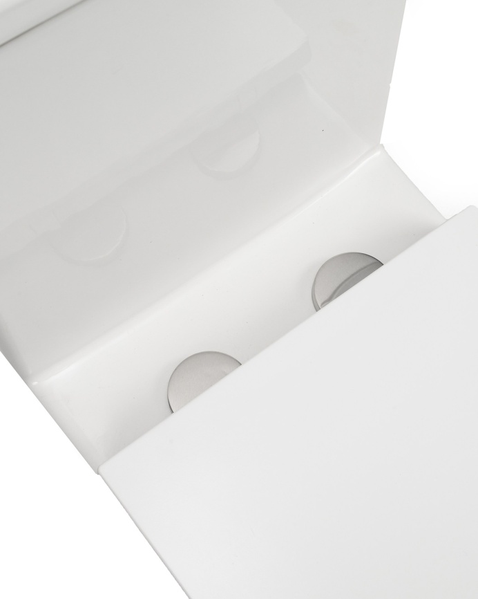 Унитаз-моноблок AQUA NERO RAIN 370х700х800 безободковый, слив "Торнадо", с быстросъемным сиденьем ми фото 8