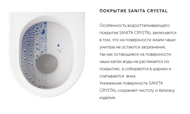 Унитаз подвесной Sanita Luxe АттикаСЛ 345х495х400 быстросъемное с сидением микролифт, дюропласт, бел фото 5