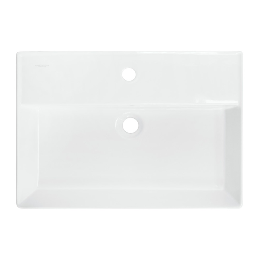 Раковина мебельная SANITA LUXE Novel 60 санфарфор, белый фото 2