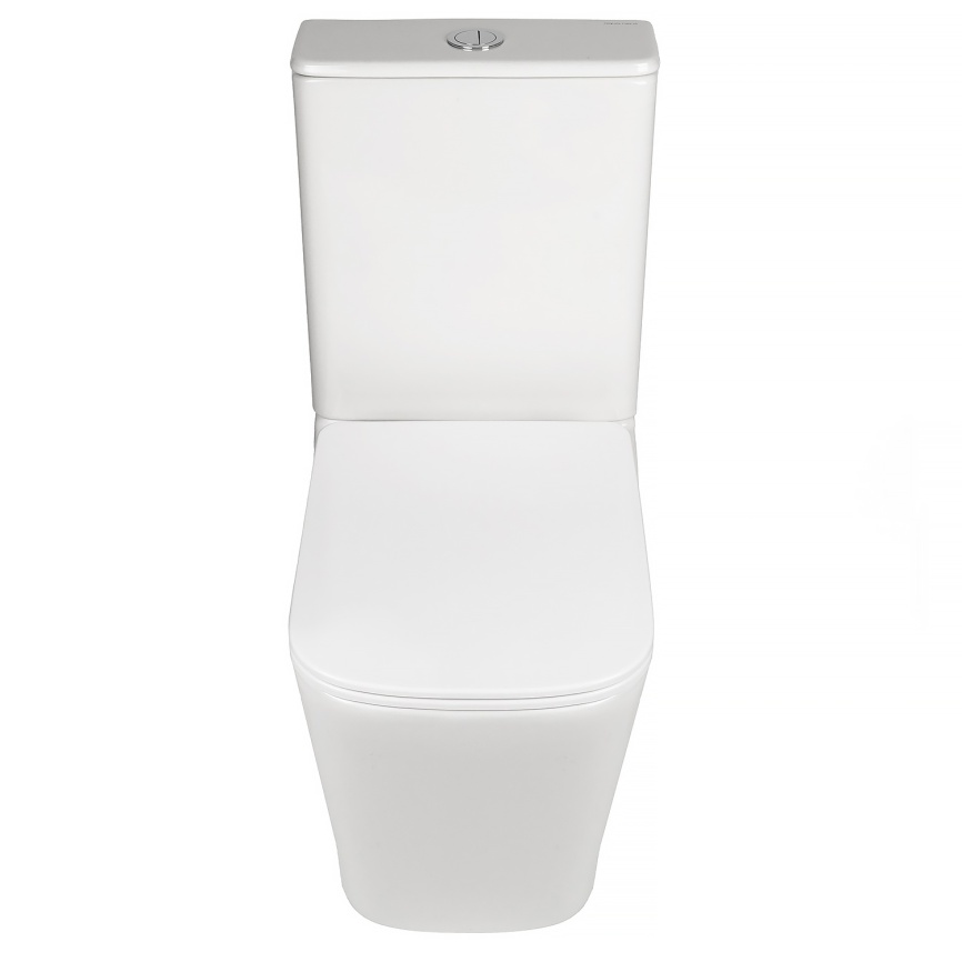 Унитаз-компакт AQUA NERO ETTA 365х610х835 безободковый, слив скрытый "Торнадо", с быстросъемным сиде фото 4