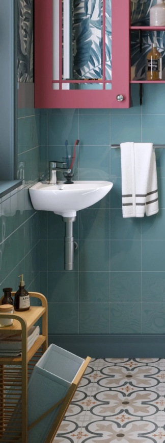 Раковина угловая SANITA Веер 23 санфарфор, белый фото 5