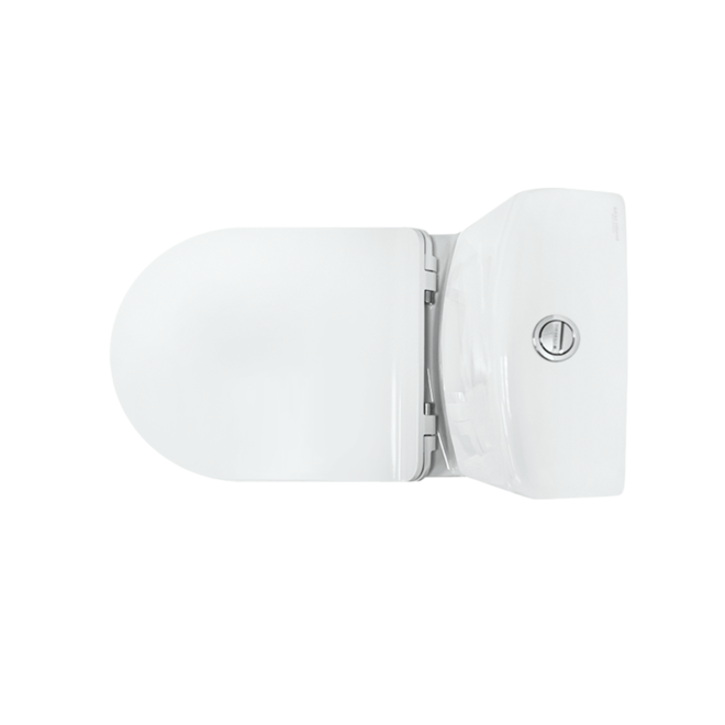 Унитаз-компакт Sanita Luxe Некст Слим 343х650х770 напольный, в комплекте с быстросъемным сиденьем ми фото 5