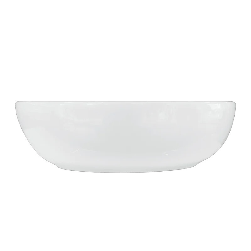 Раковина накладная SANITA LUXE Ringo 53 санфарфор, белый фото 2