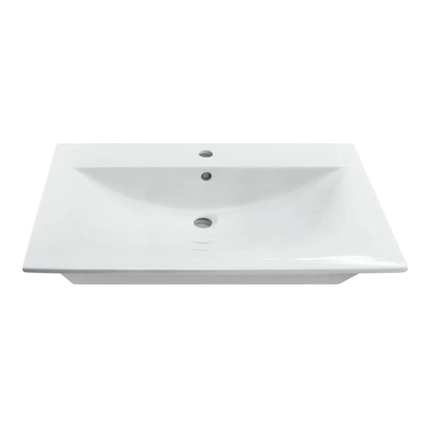 Раковина мебельная SANITA LUXE Breeze 80 санфарфор, белый фото 1