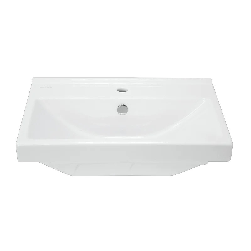 Раковина мебельная SANITA LUXE Fest 60 санфарфор, белый фото 1