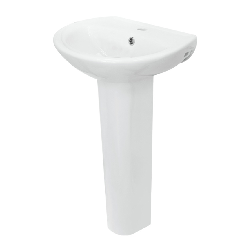 Раковина подвесная SANITA Аттика 48 санфарфор, белый фото 2