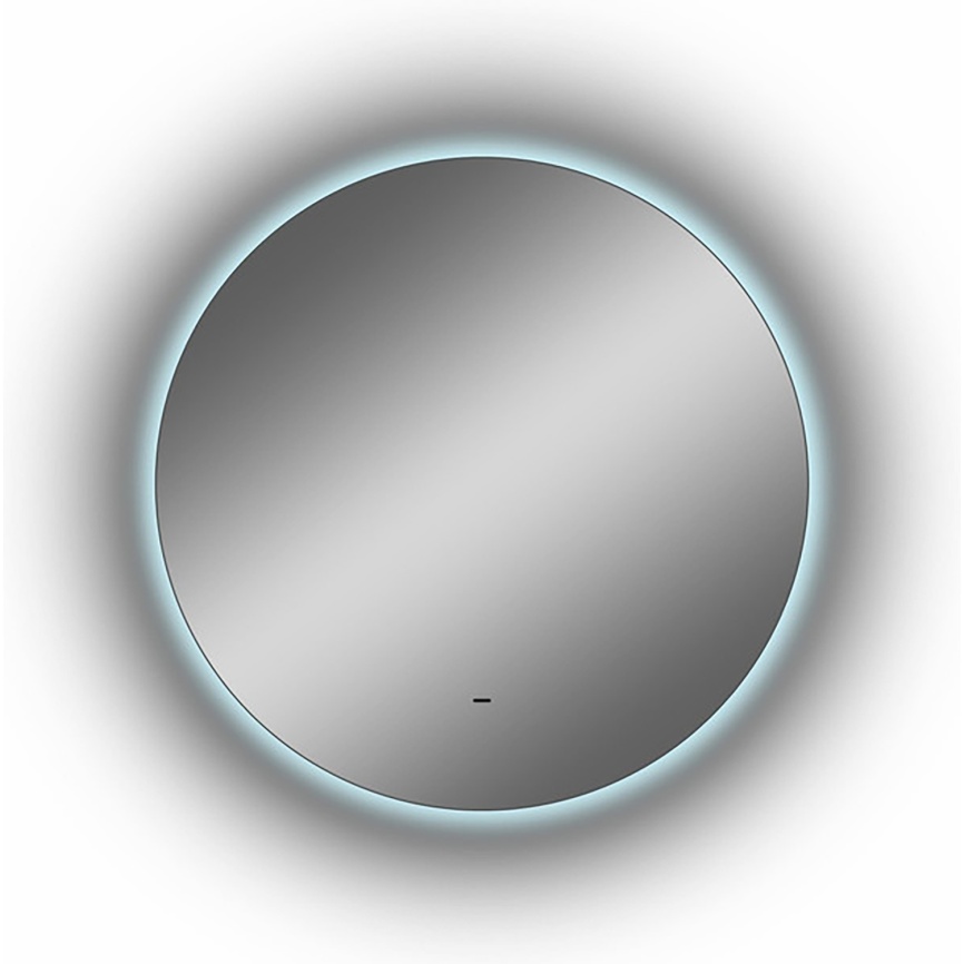 Зеркало AQUA NERO Эстрада D1000 круглое, LED-подсветка,сенсорный выключатель. фото 2