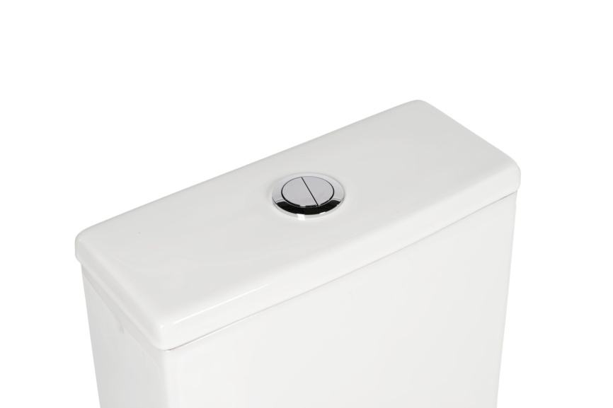 AN-020D Унитаз-моноблок (круглый), Торнадо,690*360*820 мм с сиденьем дюропласт, белый фото 5