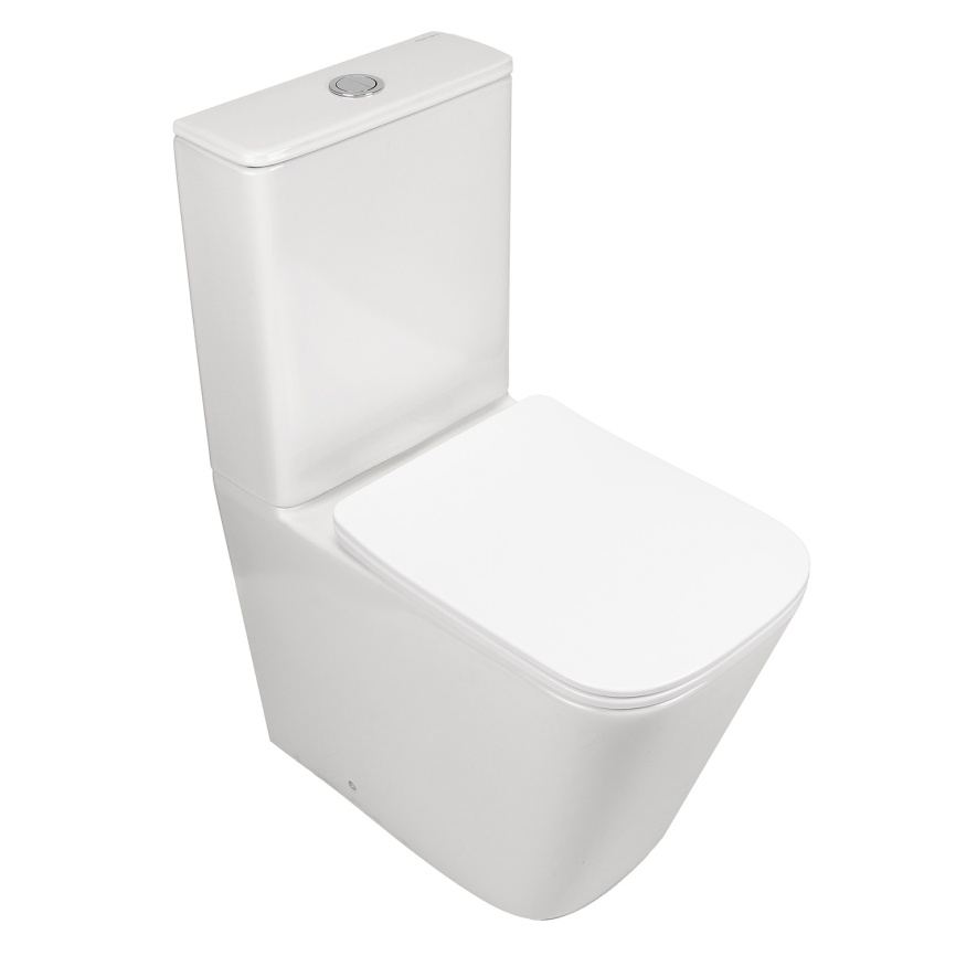 Унитаз-компакт AQUA NERO ETTA 365х610х835 безободковый, слив скрытый "Торнадо", с быстросъемным сиде фото 2