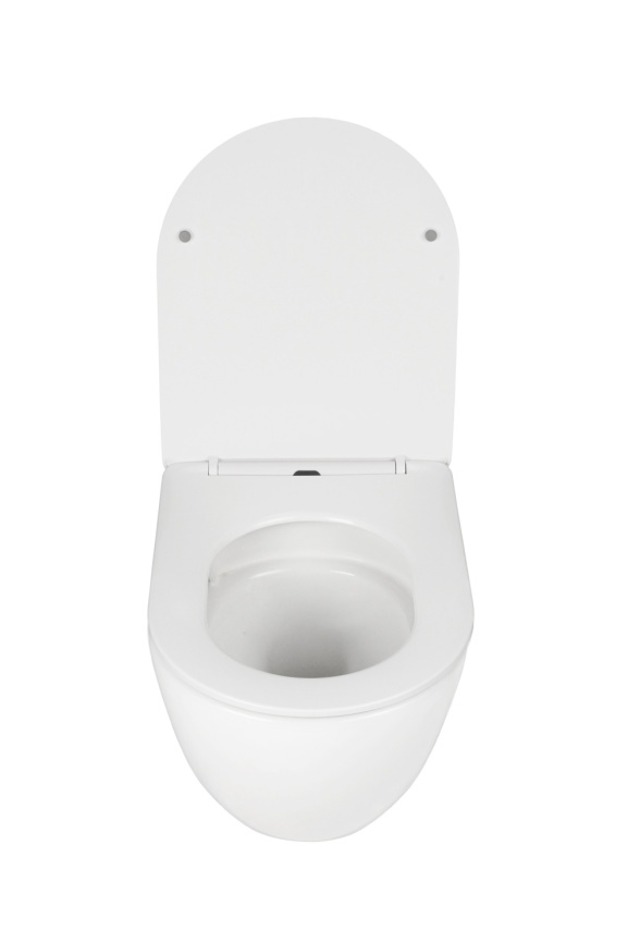 Унитаз подвесной AQUA NERO NAVI 360х520х360 безободковый, слив "Торнадо", с быстросъемным сиденьем м фото 7