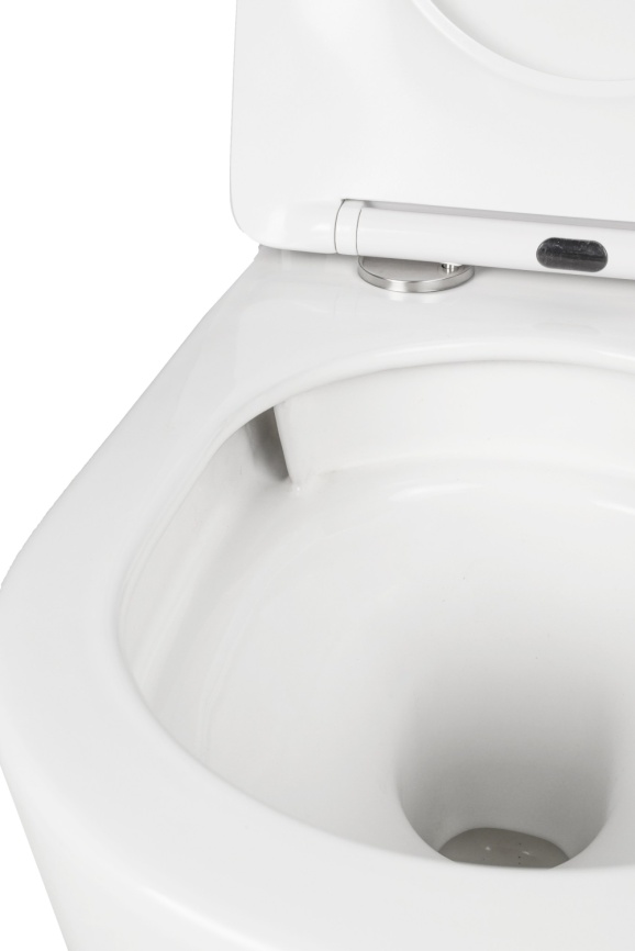 Унитаз подвесной AQUA NERO NAVI 360х520х360 безободковый, слив "Торнадо", с быстросъемным сиденьем м фото 12