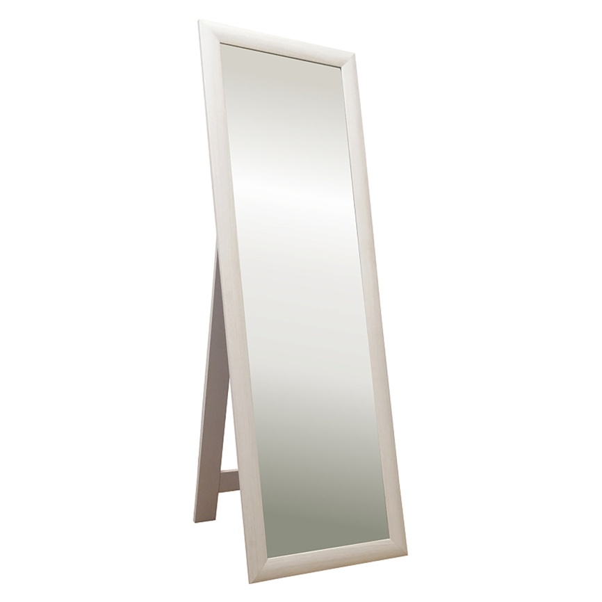 Зеркало AQUA NERO Канкан 450х30х1500 напольное, дуб фото 2