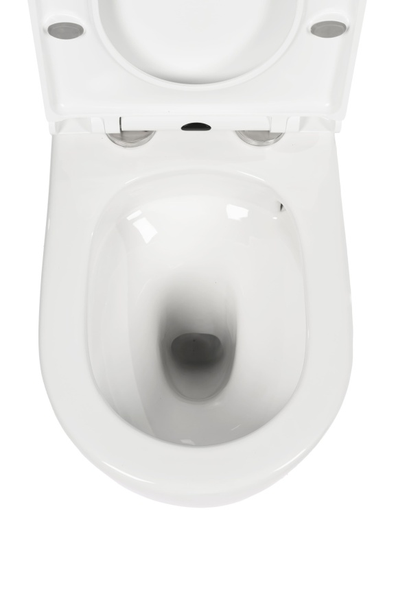 AN-020D Унитаз-моноблок (круглый), Торнадо,690*360*820 мм с сиденьем дюропласт, белый фото 8