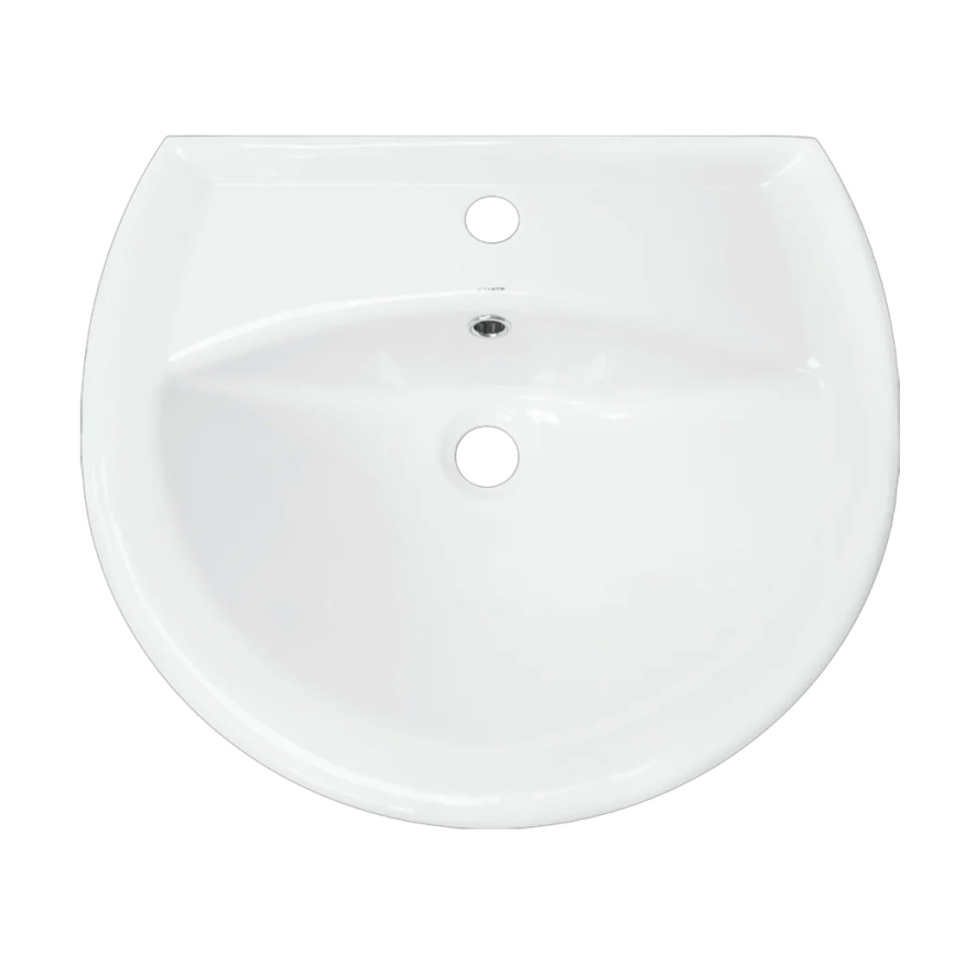 Раковина подвесная SANITA Аттика 55 санфарфор, белый фото 1