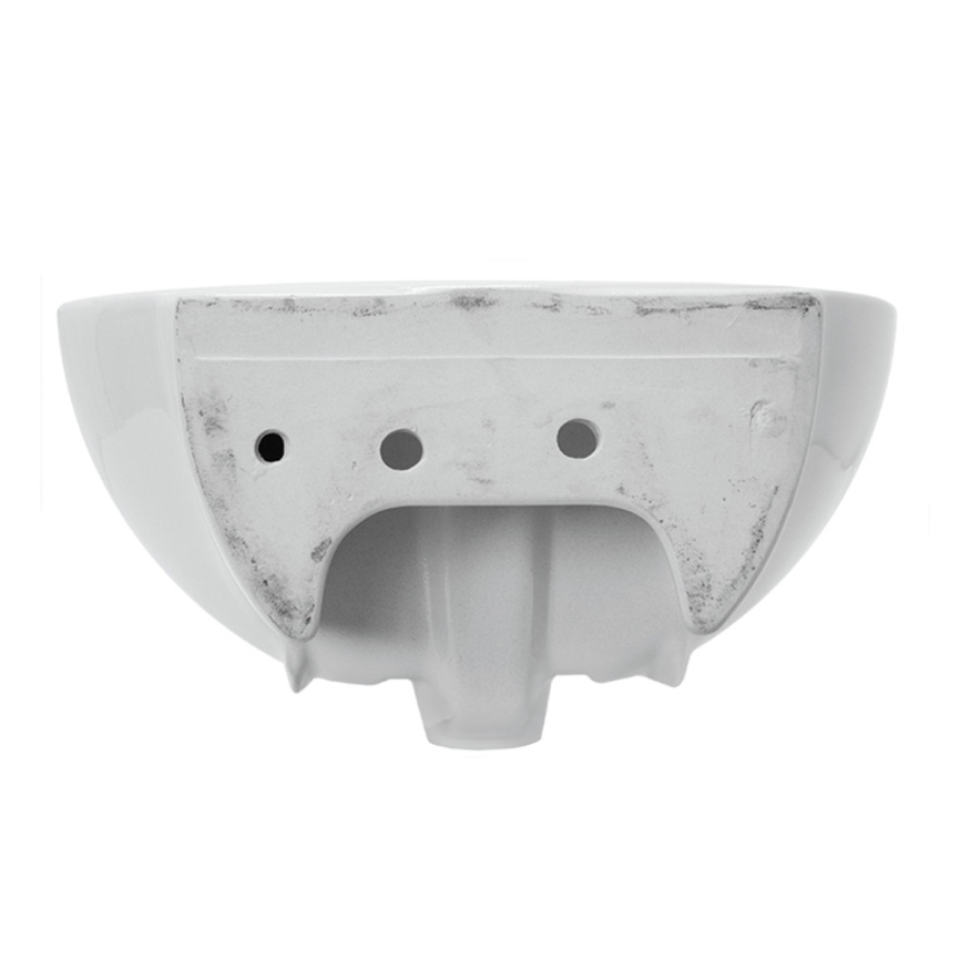 Раковина подвесная SANITA LUXE "Art" 50 санфарфор, белый фото 2