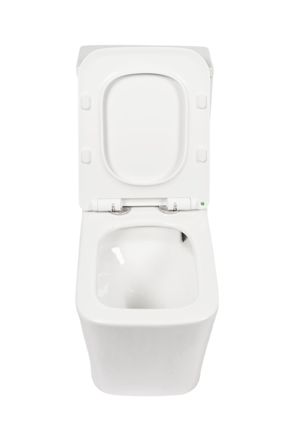 AN-021D Унитаз-моноблок (квадрат), Торнадо,690*380*800 мм с сиденьем дюропласт, белый фото 12