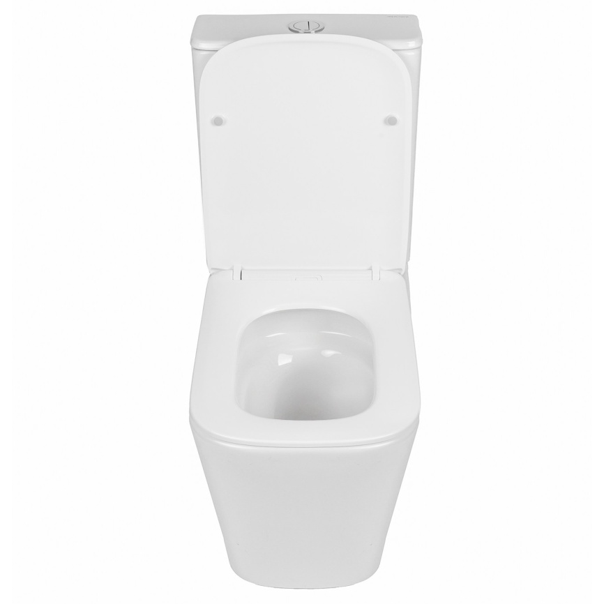 Унитаз-компакт AQUA NERO ETTA 365х610х835 безободковый, слив скрытый "Торнадо", с быстросъемным сиде фото 8