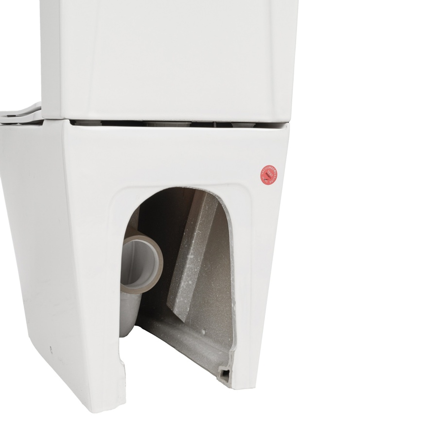 Унитаз-компакт AQUA NERO ETTA 365х610х835 безободковый, слив скрытый "Торнадо", с быстросъемным сиде фото 16